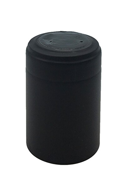 Afracam Siyah Renkli Şişe Kapüşonu Kilit Mühür Sistemi 100 Adet