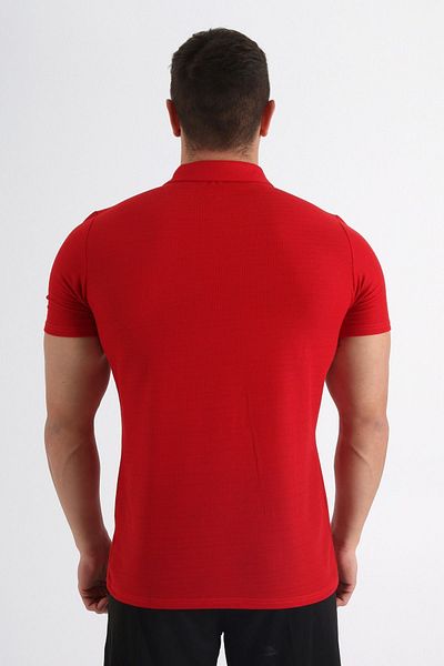 Diadora Red Alto Camping Polo T-Shirt