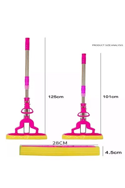 MOLTO Kendinden Sıkmalı Kovasız Sünger Kelebek Mop