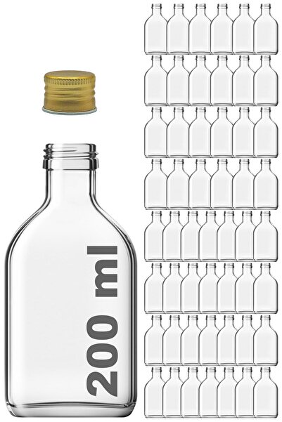 Afracam 200 ml Şeffaf Cold Brew Sızdırmaz Gold Metal Kapaklı 200 Cc Soğuk Kah...