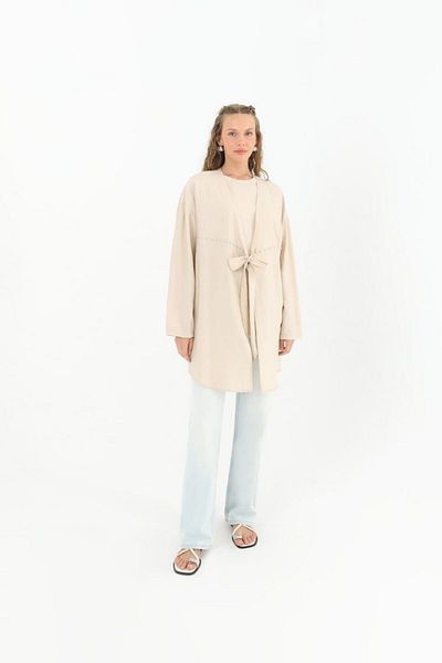 Meryemce Butik Puane Kimono Set with Inside and Outside - 2 Pieces
