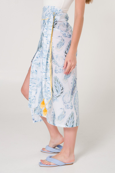 Miespiga Espiga Voile Beach Skirt Pareo