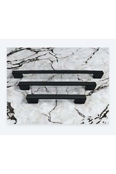 TRS MOBAKS Trs Nergis Zamak Köprü 192 Mm Mat Siyah (10 Adet )dolap Çekmece Ve...