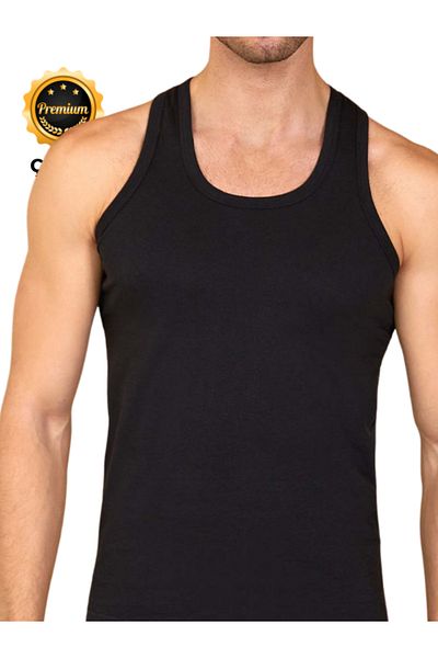 Berrak Men's Cotton Clear Undershirt - Simple and Stylish Single