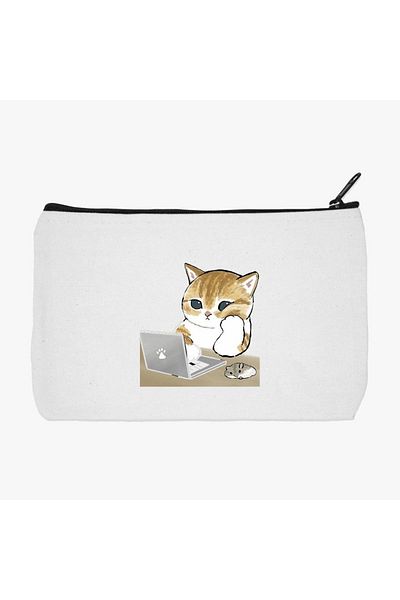 daystore Computer Guy Cat - Μολύβι και τσάντα μακιγιάζ