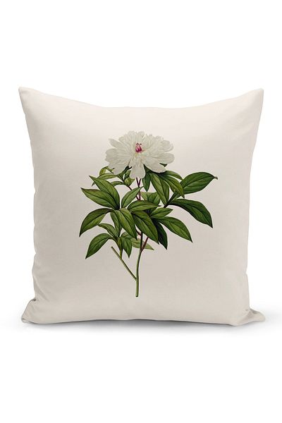 Bertille Home Botanical Series Double Sided Digital Printed Throw Pillow Case (Botanic Cushion Cover)
