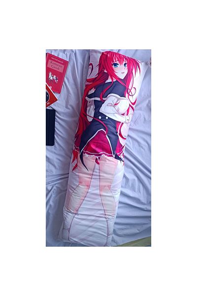 galaxyboutique Anime High School Dxd - Bi-Directional Printed Hugging Pillow with Rias Gremory Pattern