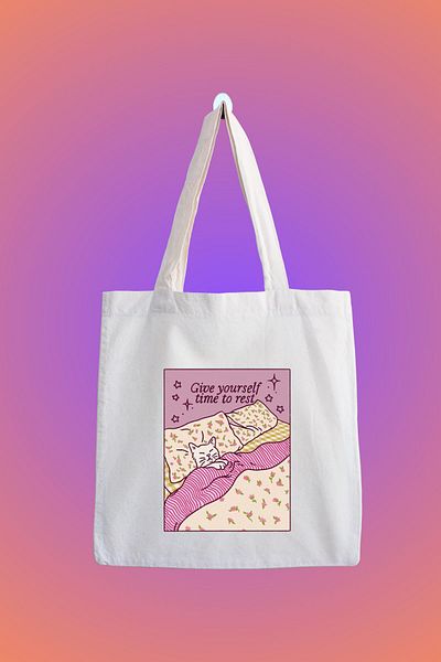 designedfy Waterproof Printed Cloth Bag - Yourself