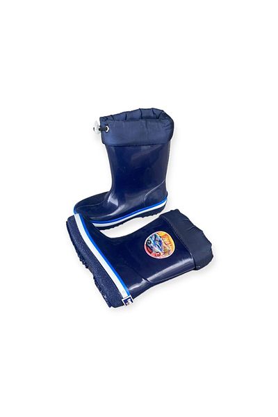 AkınalBella Αδιάβροχες γούνινες μπότες Navy Blue Boy