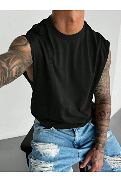 COOL TARZ Ανδρικό μπλουζάκι μονό ζέρσεϊ - φινίρισμα με λαιμόκοψη, φούστα και μανίκια