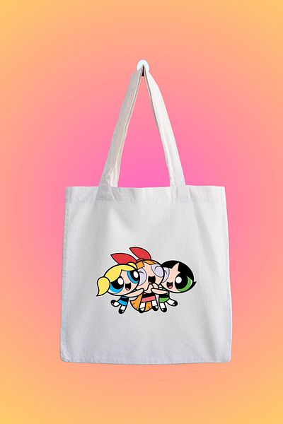 designedfy Powerpuff Girls 2 - Waterproof Printed Tote Bag