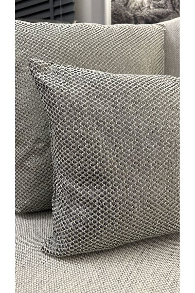 Decamor home Платиновий сірий перламутровий чохол для дивана