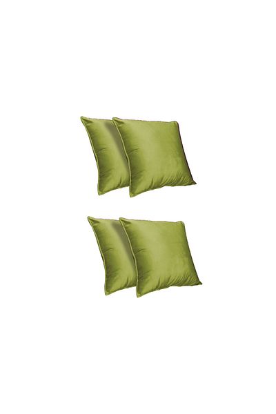 In House Velvet Decorative Cushion Set Solid Design - 45x45 cm