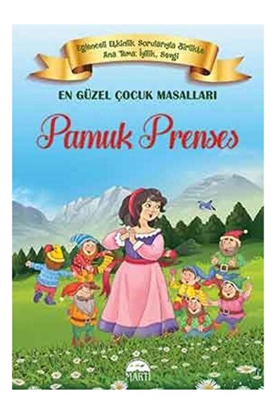 Martı Yayınları En Güzel Çocuk Masalları Pamuk Prenses