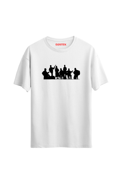 Eastek Μπλουζάκι με στάμπα Unisex Group Comment Silluet