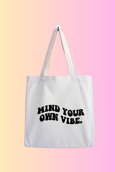 designedfy Vibe Printed Waterproof Cloth Bag