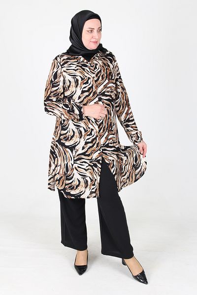 Gelince Ayren Large Size Viscose Tunic