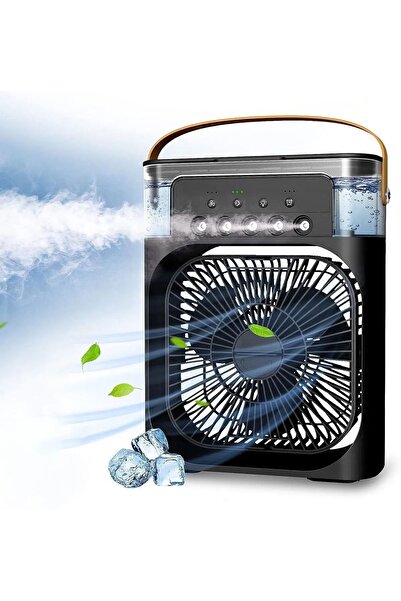 HESAPLI DEPOM Mini Hava Soğutucu Taşınabilir Portatif  Sulu Fan 3 Rüzgar Hızı