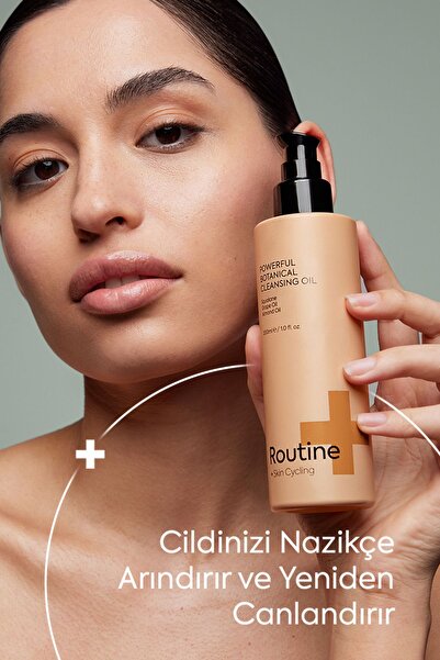 Routine+ Yüz Temizleme Yağı | Botanik Makyaj Temizleme Yağı | Botanik Makyah Ve Yüz Temizleme Yağı