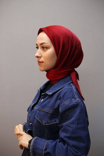 Akel وشاح كاجوال مطوي عادي