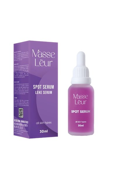 Masse Leur Anti-Spot Serum and Korean Ginseng Strawberry Peeling 2-Piece Spot Treatment Set