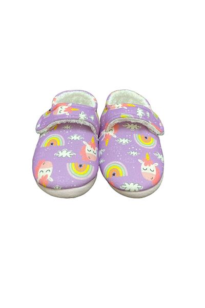 Esco Sesa Patterned Girl's Shoes - Velcro and Non-Slip Sole