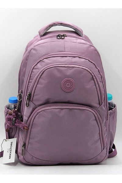 ms mixxstore Unisex Magenta Color Satin - Αδιάβροχη τσάντα ταξιδιού μεγάλου μεγέθους / 346