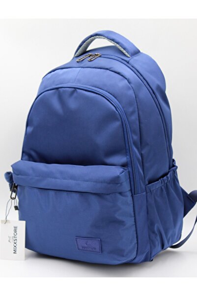 Bevitton Țesătură satinată rezistentă la apă Culoare roz Geantă de școală de călătorie unisex cu spate mari dimensiuni / 1601