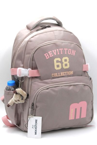 ms mixxstore Unisex Σατέν Υδατοαπωθητικό Ύφασμα Μεγάλου Μεγέθους Ταξιδιωτική Σακίδιο και Σχολική Τσάντα / 345