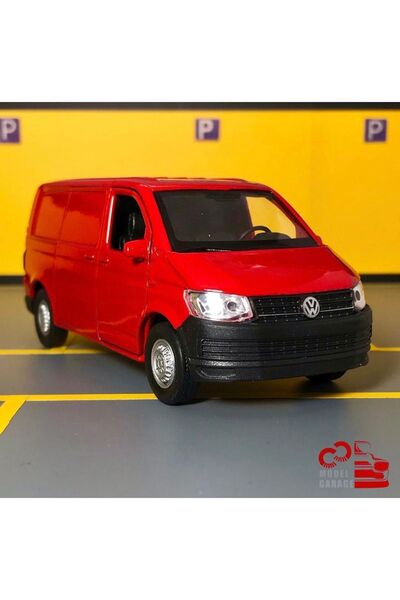 WELLY Volkswagen Transporter T6 1/36 Ölçek Diecast Metal Model Araba Oyuncak Araba