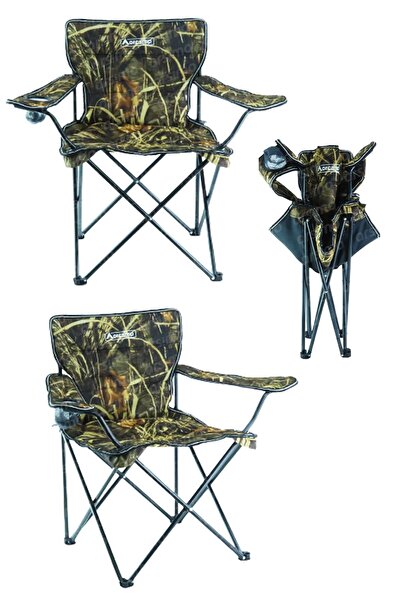 Orcamp Katlanır Outdoor Bardaklı Yönetmen Kamp Sandalyesi + Taşıma Çantası