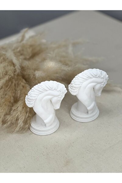 KUMS DESIGN Dekoratif At Obje + minimal dekoratif baykuş obje hediyeli