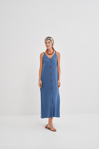 COLORDS Kadın Müslin Askılı Elbise