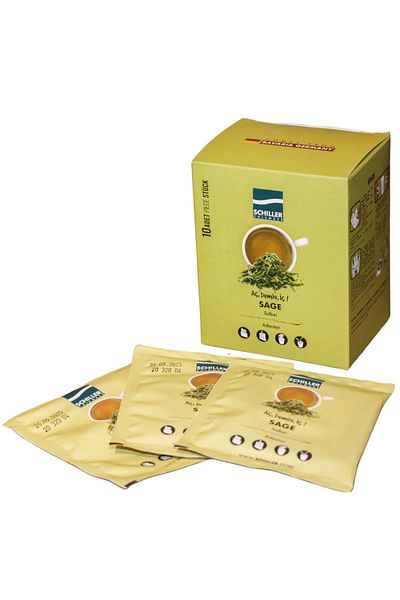 Schiller 10 Pack Sage - Sage Tea, For Hungry Brewing
