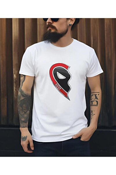 Herşey Nota Λευκό μπλουζάκι Deadpool και Wolverine - 100% βαμβάκι