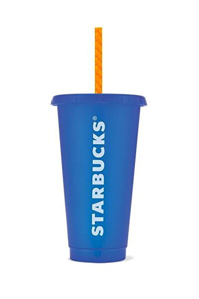 Starbucks Blue Travel Cup - Cold To-go Cup, 709 Ml, for Cold Drink