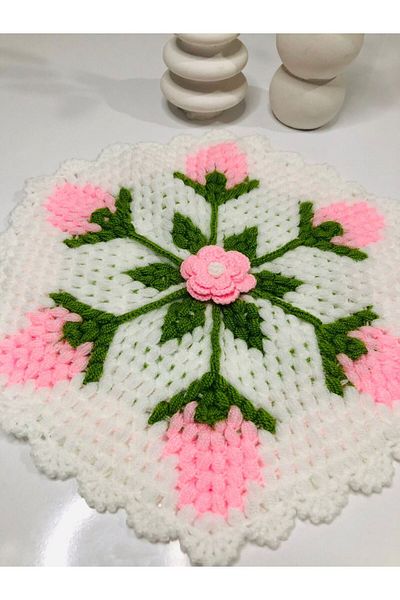 ONTİC Bath Life Dowery Gift Hand Knitted Filled Bath Life