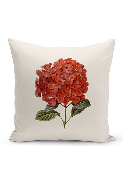 Bertille Home Botanical Series Double Sided Digital Printed Throw Pillow Case (Botanic Cushion Cover)