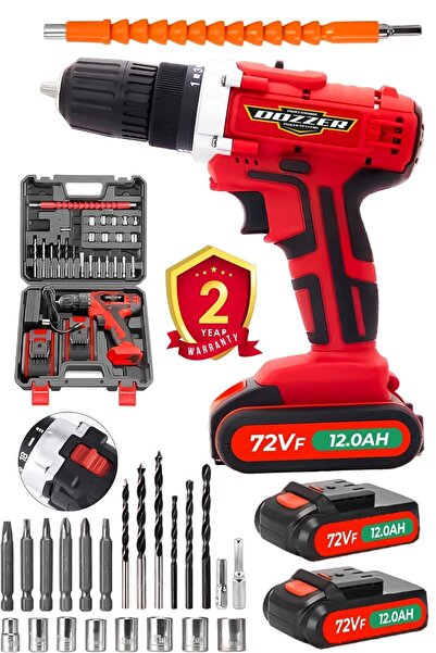 DOZZER Alman Darbeli 256vf 20 Ah Çift Titanyum Şanzuman Bakır Sargılı Çift Ak...