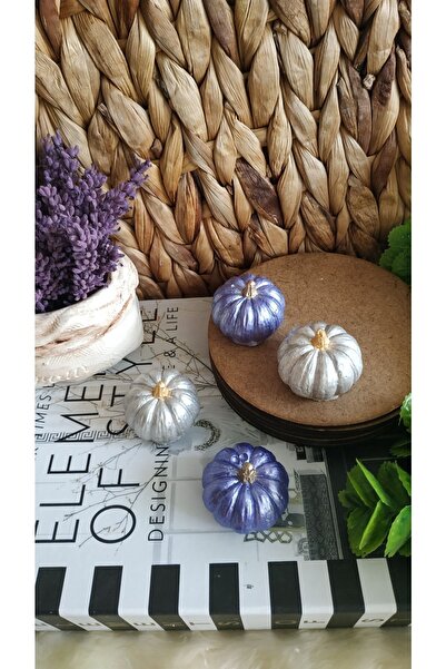 evdeki atölyem 4 Lü Dekoratif Kabak Obje Biblo