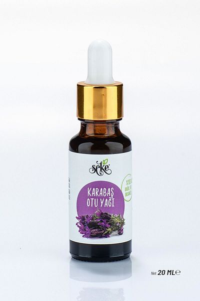 SEKE Natural Black Brown Herb - Glass Bottle with Dropper