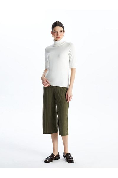 LC Waikiki LCWAIKIKI Basic Women - Ίσιο Κάπρι με Ελαστική Μέση