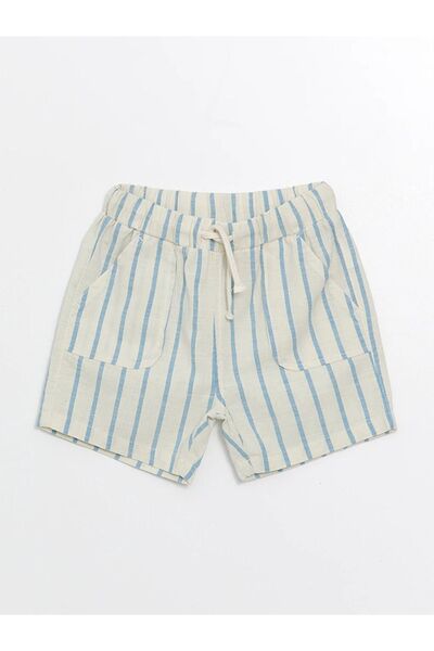 LC Waikiki LCW Baby Resort - Mickey Mouse Patterned Baby Boy T-Shirt and Shorts 2 Pieces Set