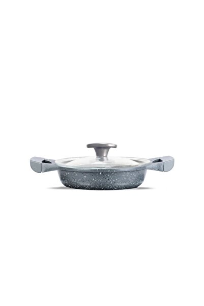 ThermoAD Aluminum Granite Casting 18 Cm Pot with Lid