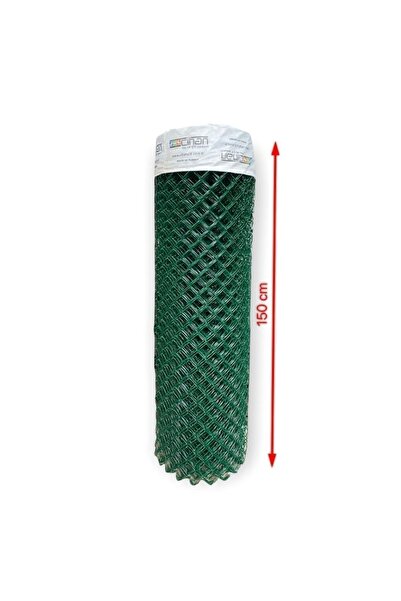 CİHAN TEL ÇİT Cihan Çit Pvc Kaplı Örgü Tel Bahçe Çiti - 3,00 Mm Kalınlık 50x5...