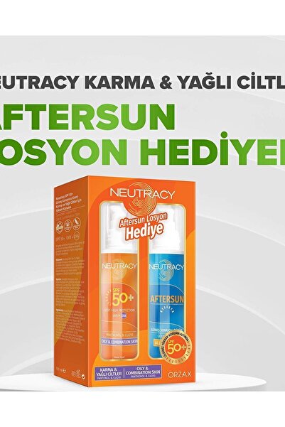 Neutracy 150 Ml Güneş Kremi 50+ Spf+ Neutracy 150 Ml Güneş Sonrası Losyon Kar...