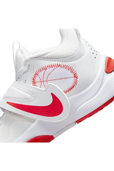 Nike Team Hustle D 11 Beyaz Basketbol Ayakkabısı