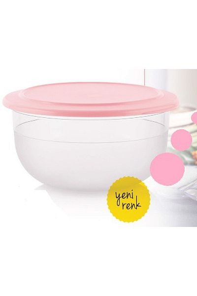 Tupperware Crystal Serving Storage 2.1 L Cotton Candy