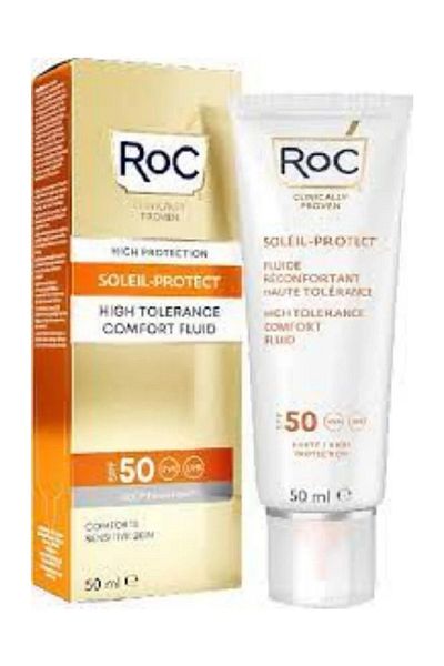 Roc Soleil Protect 50 Ml Cream Spf50 - Sensitive Skin Moisturizer