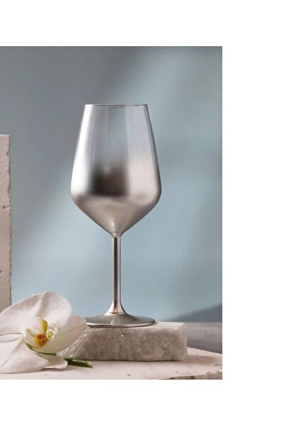 Paşabahçe 6 Lı Gümüş Degrade Ayaklı Bardak 425cc